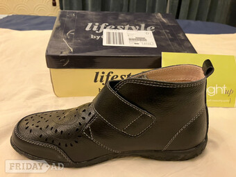 Ladies Black shoes Lifestyle By Cushion Walk