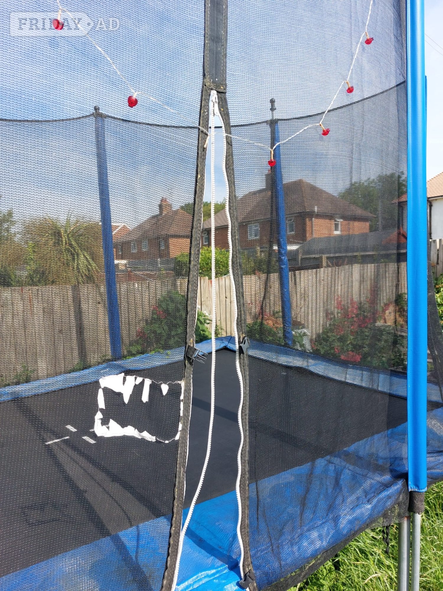 Air King Jump 8x12ft Rectangular Trampoline with Safety net