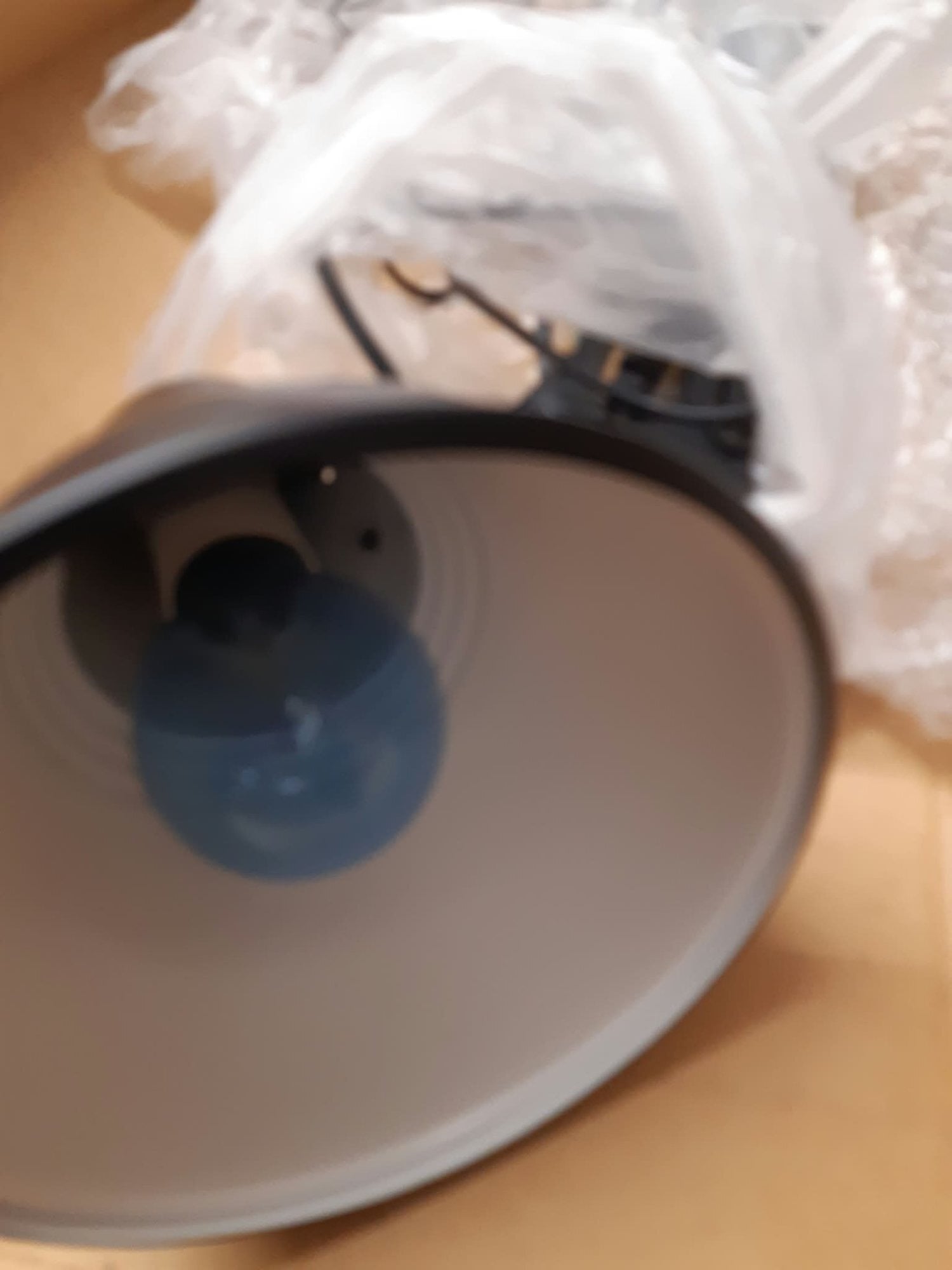VINTAGE BHS SWING ARM DESK LAMP WITH CLAMP. AS NEW - Lighting