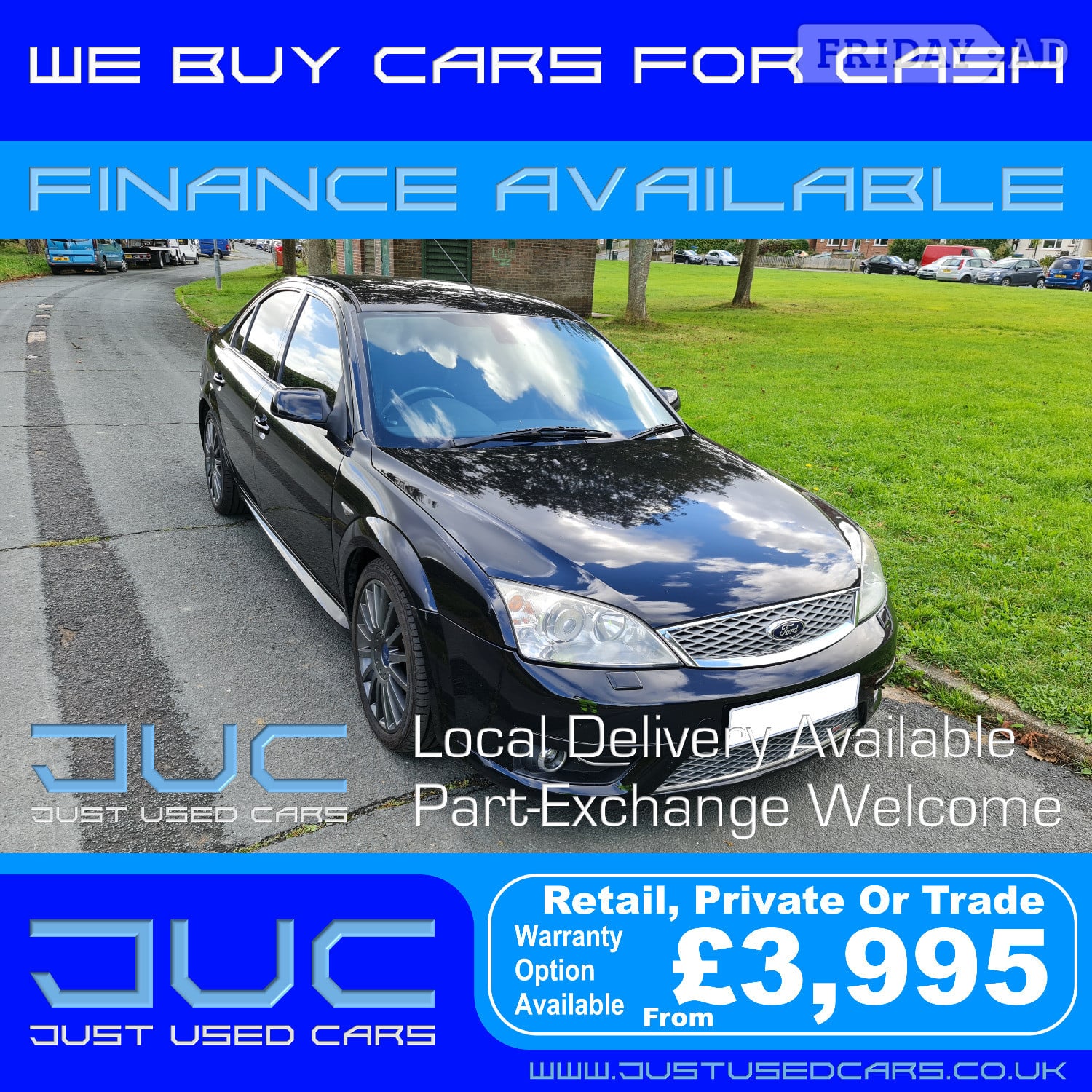 Ford Mondeo ST220 3.0 V6 (Manual Petrol) 56 Reg 2006 in Lewes