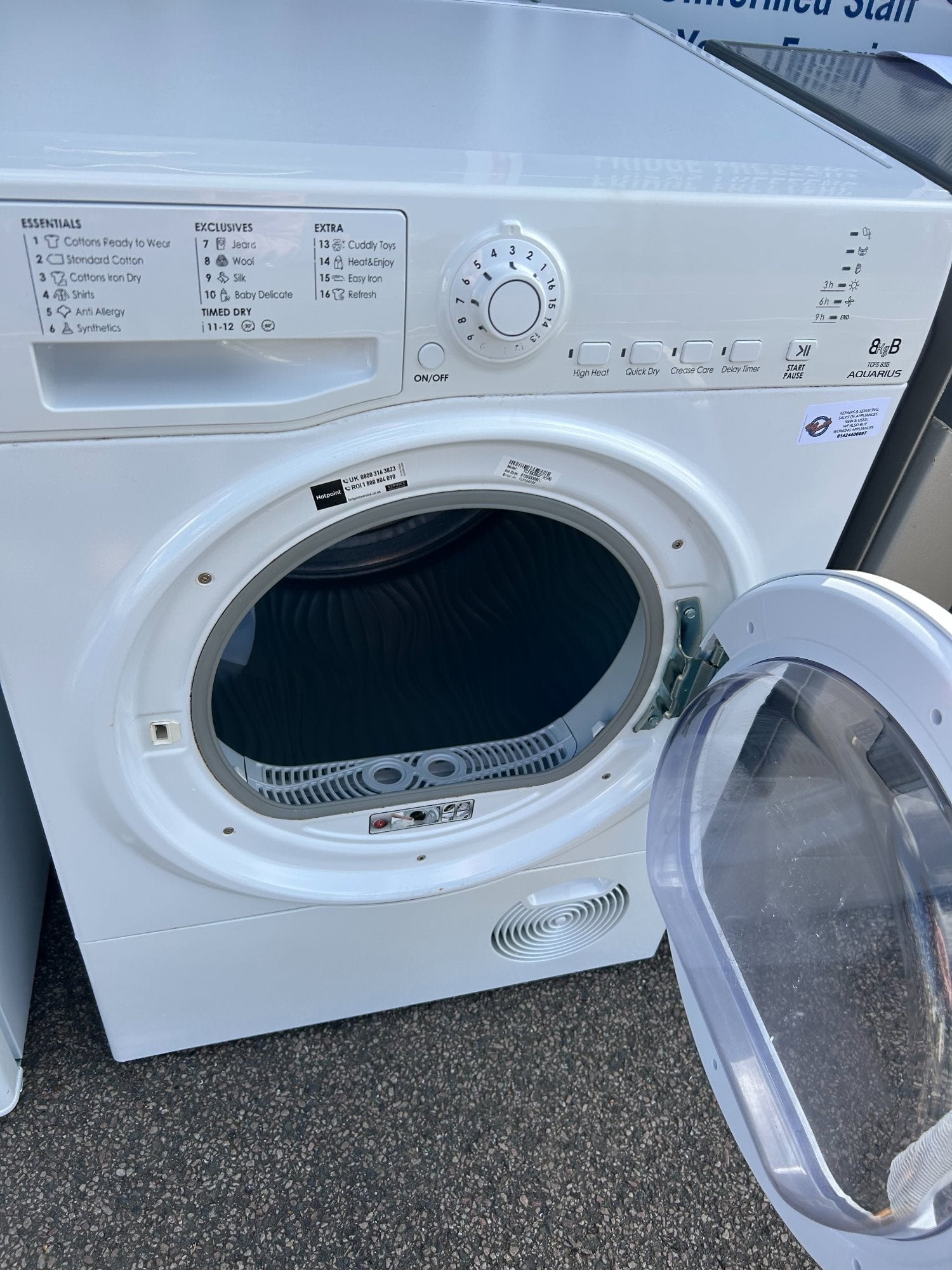 HOTPOINT CONDENSER DRYER