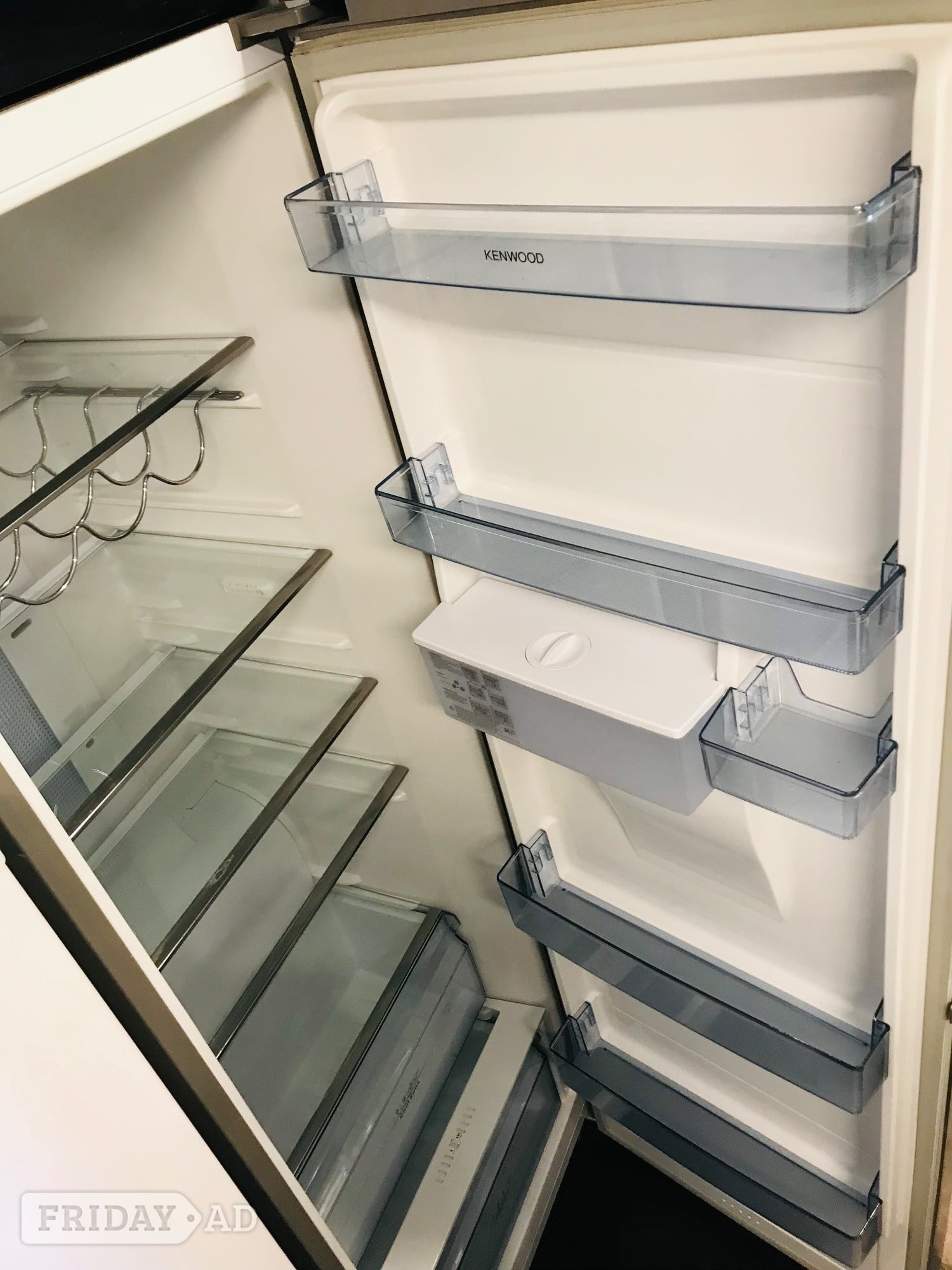 Cambridge Kenwood 6FT tall fridge with water dispenser 