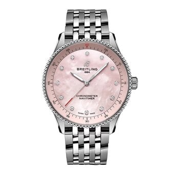 BREITLING Navitimer 41 Automatic Leather Strap Watch A17326361L1P