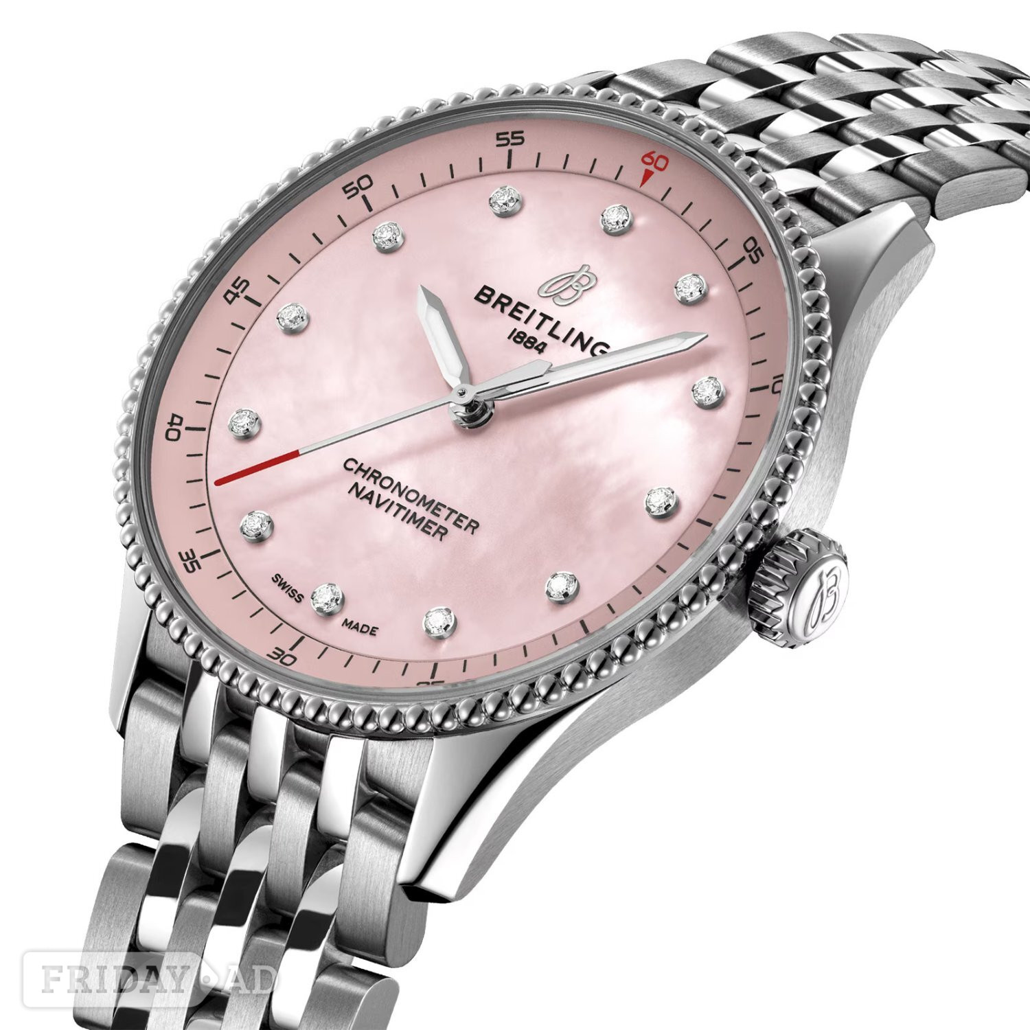 BREITLING Navitimer 41 Automatic Leather Strap Watch A17326361L1P