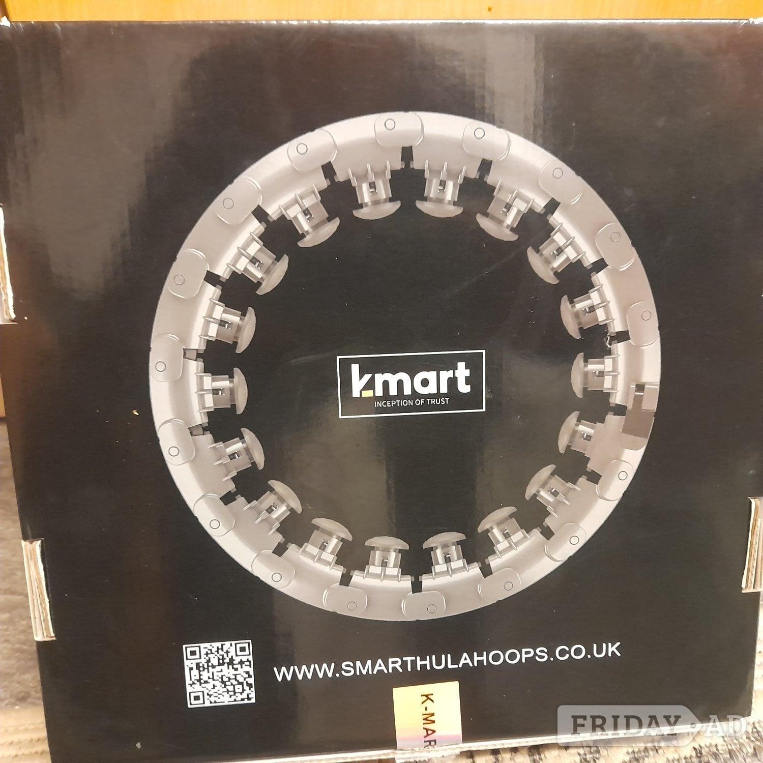 Boxed weighted kmart hula hoop