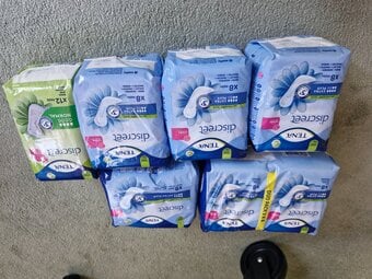Incontinence pads -various absorbency 