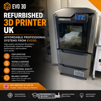 Refurbished 3D Printer UK | Affordable Professional Systems