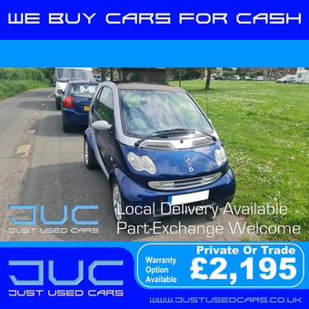 Smart City Fortwo Passion 0.7 61 Auto (Automatic Petrol) 07 Reg