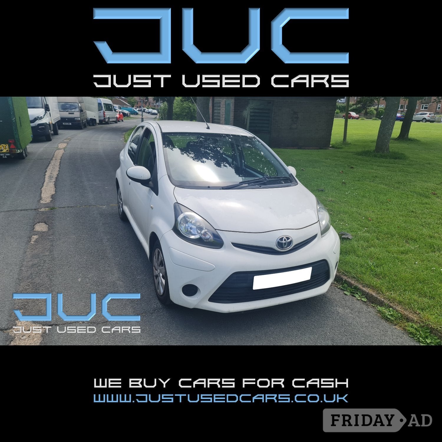 Toyota Toyota Aygo 1.0 VVT-I Ice 5D (Manual Petrol) 13 Reg 2013 79,773 Miles ULEZ Compliant Lewes