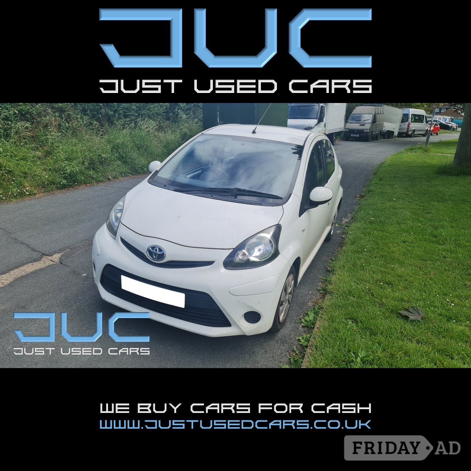 Toyota Aygo 1.0 VVT-I Ice 5D (Manual Petrol) 13 Reg 2013 79,773 - Cars in Lewes