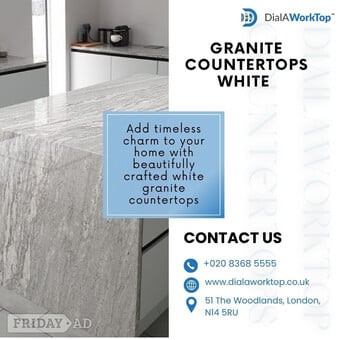 Granite Countertops White || DialAWorkTop