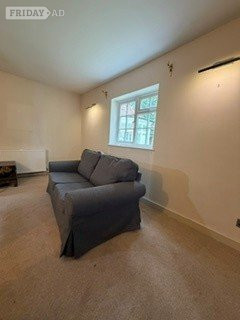 Ikea 2 seater sofa in good condition, easily replacable cover,  in Farnham