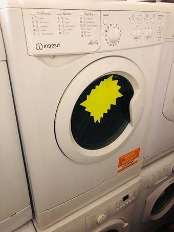 Indesit 6kg wash & 5kg dry intensive wash washer dryer 