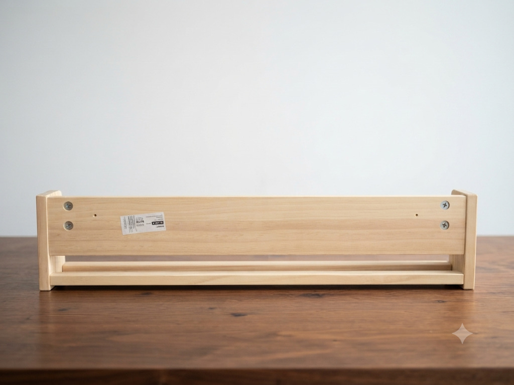 Peterborough Wall Storage / Book Display Shelf / Spice Rack– Solid Pine New
