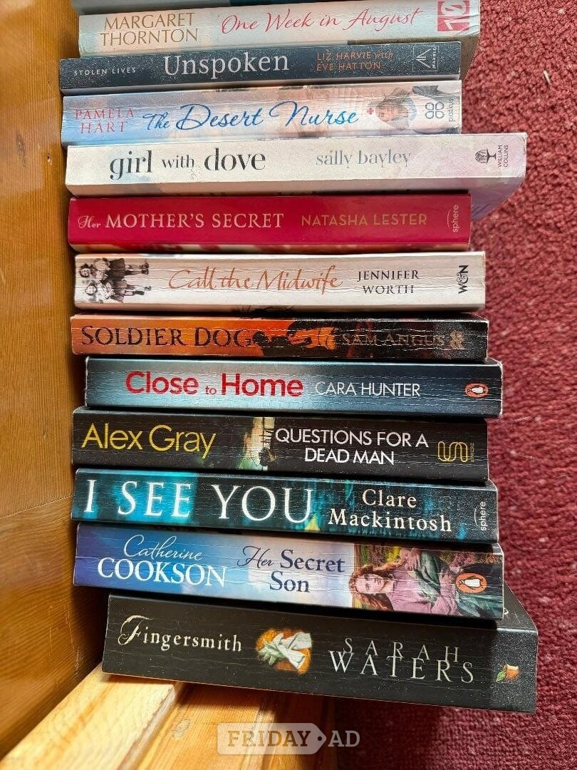 Lots of paperbacks 4 for £1