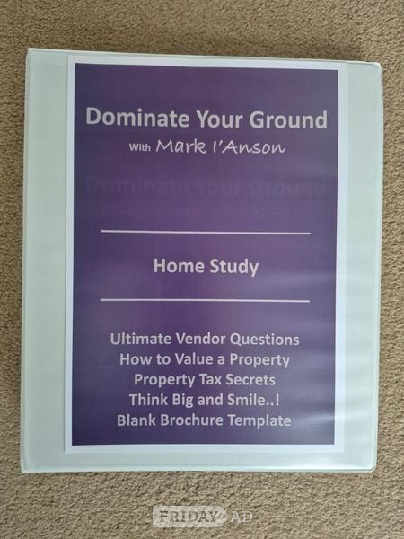 Lewisham Property Investing Home Study Course Work Book. 