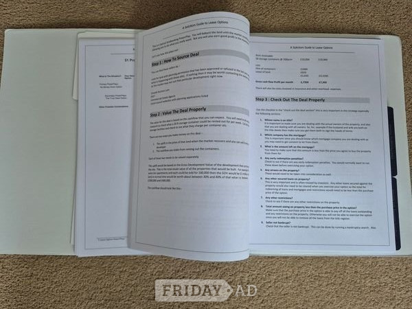 Property Investing Home Study Course Work Book.  - Movies, Games, Books & Music