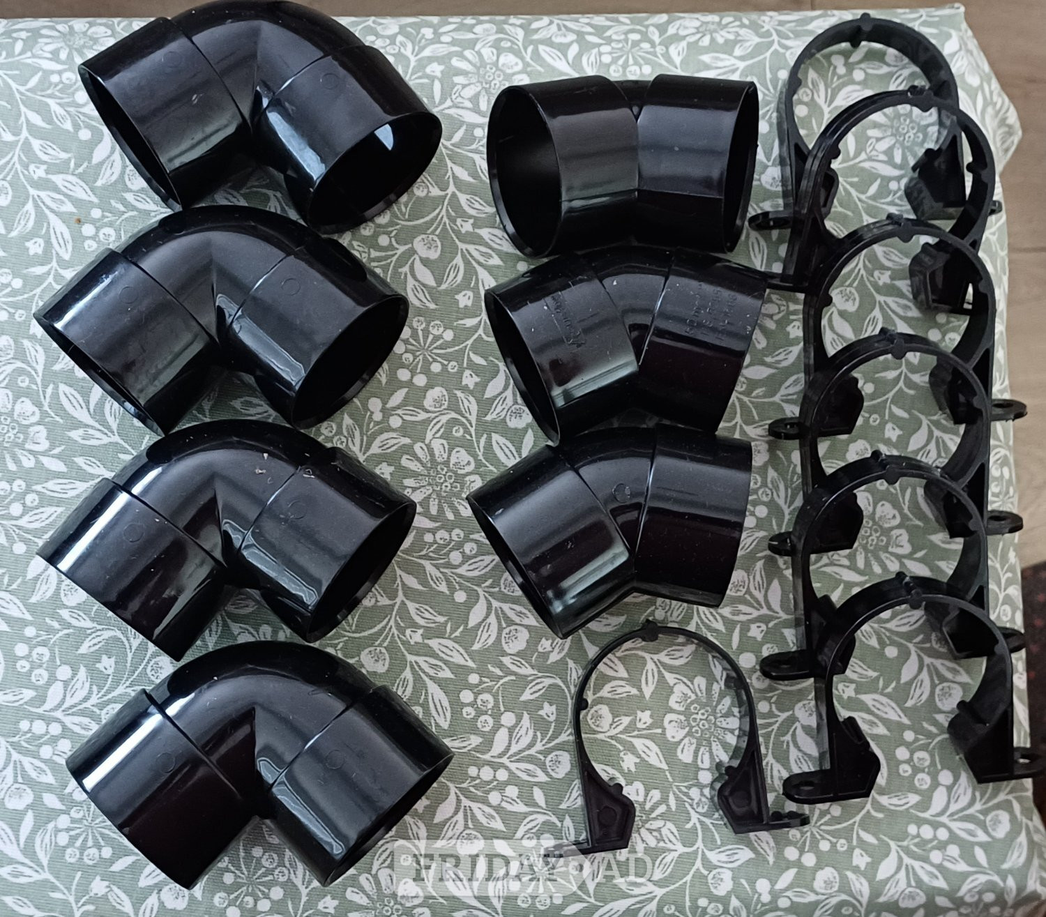 50mm black solvent weld fittings and pipe in Bristol