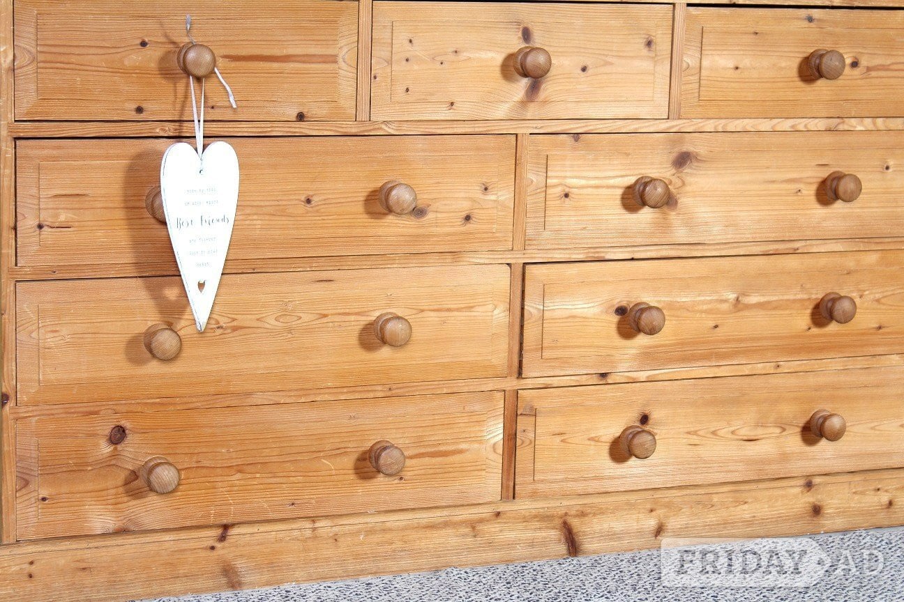 Hailsham UK Delivery - Large Farmhouse Pine Chest Of Drawers Rustic 