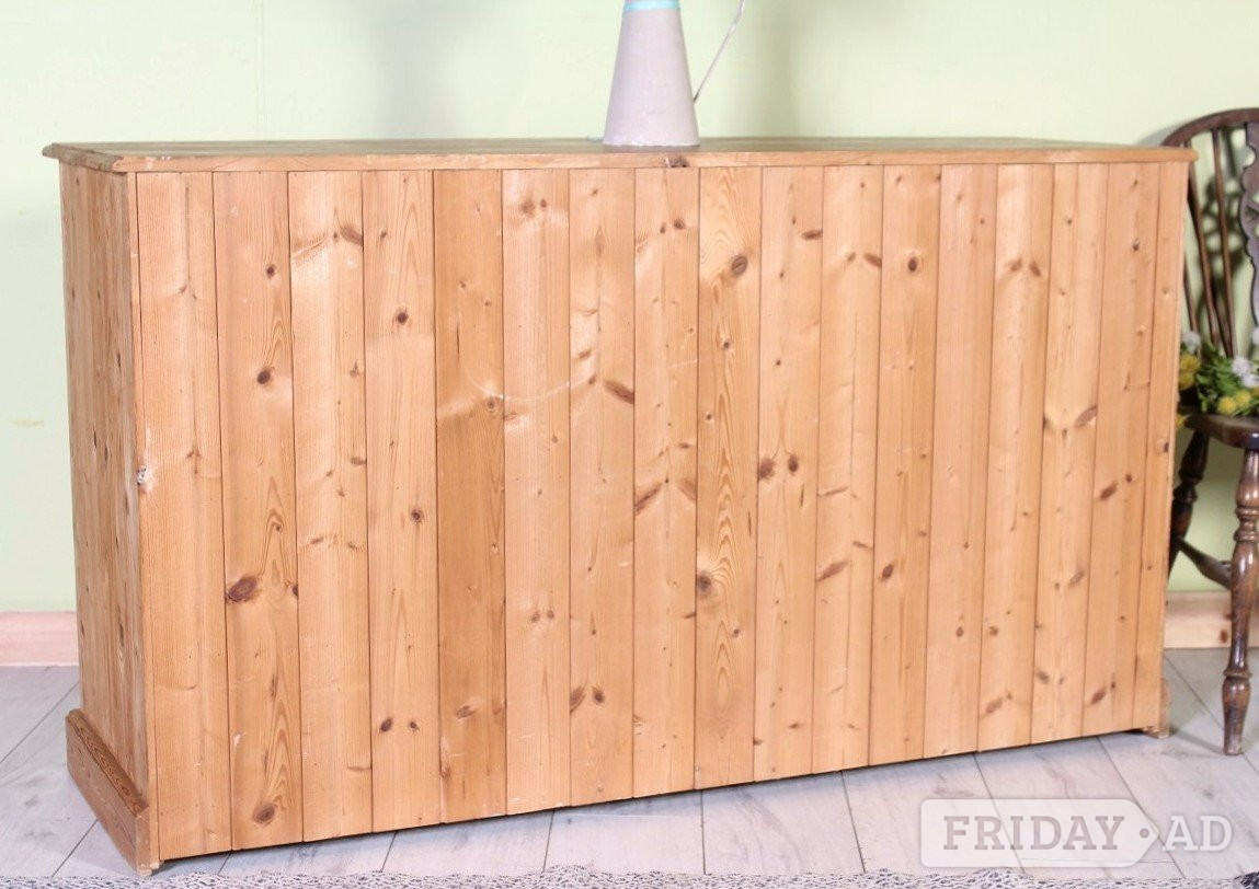 UK Delivery - Large Farmhouse Pine Chest Of Drawers Rustic  - Furniture