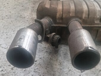 VW Golf R Mk6 Rear Exhaust & Mid Pipe 5K6253181AN