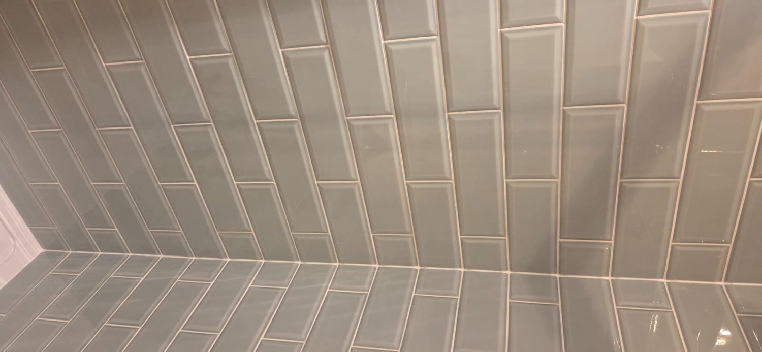 Canterbury Stonehouse Studio Metro Mint Bevelled Tiles