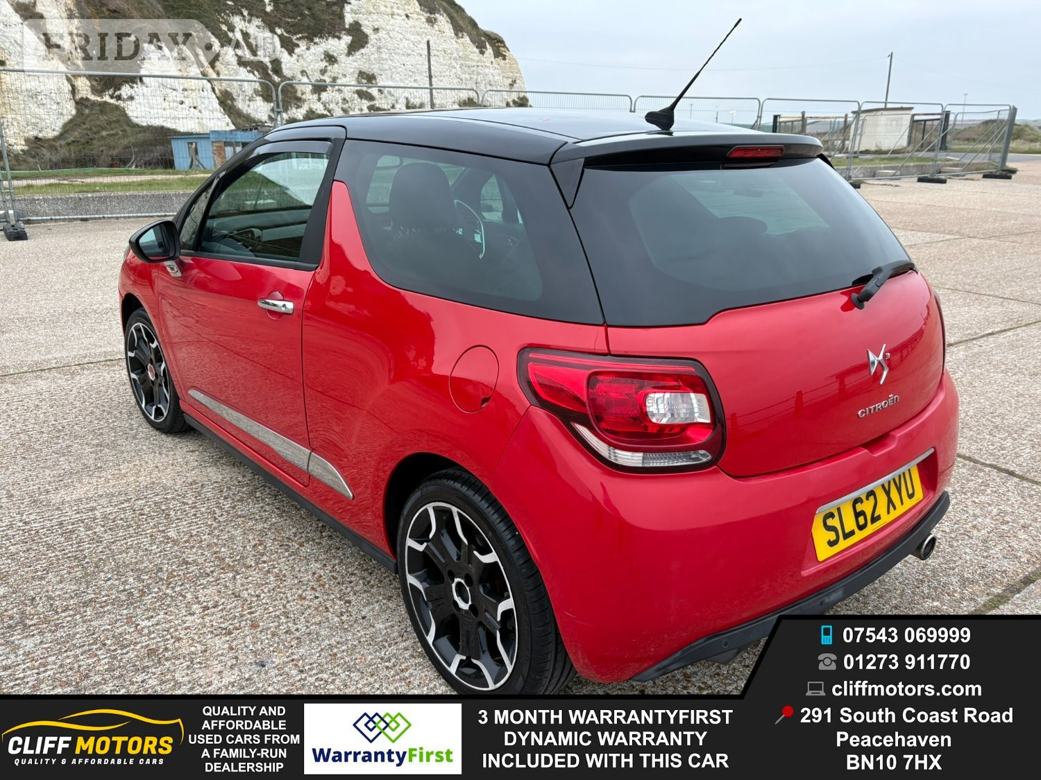 2012 Citroen DS3 DStyle+ - New Years MOT - Low Mileage - ULEZ Com - Cars in Peacehaven