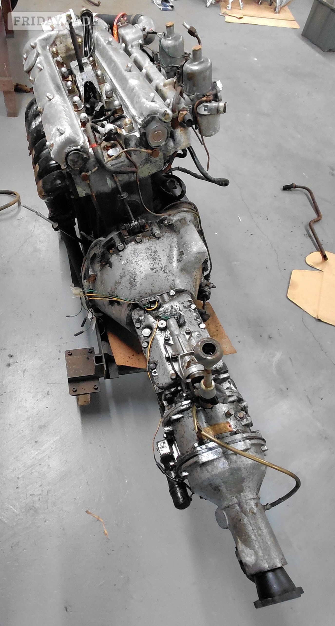 JAGUAR MK1 MK2 S.TYPE  COMPLETE 3.4 ENGINE MANUAL OVERDRIVE - Parts & Accessories in Cheltenham