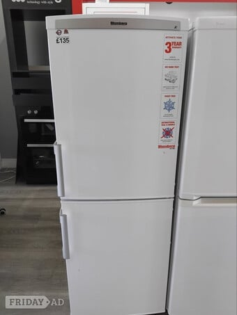 Blomberg fridge freezer white 