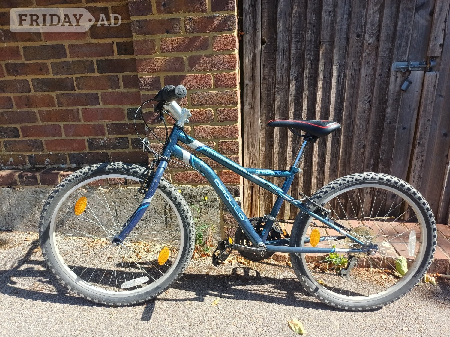 Kids Blue Apollo Mountain Bike in Uckfield
