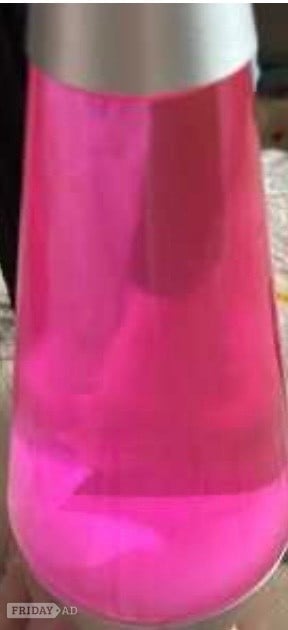 Pink lava lamp