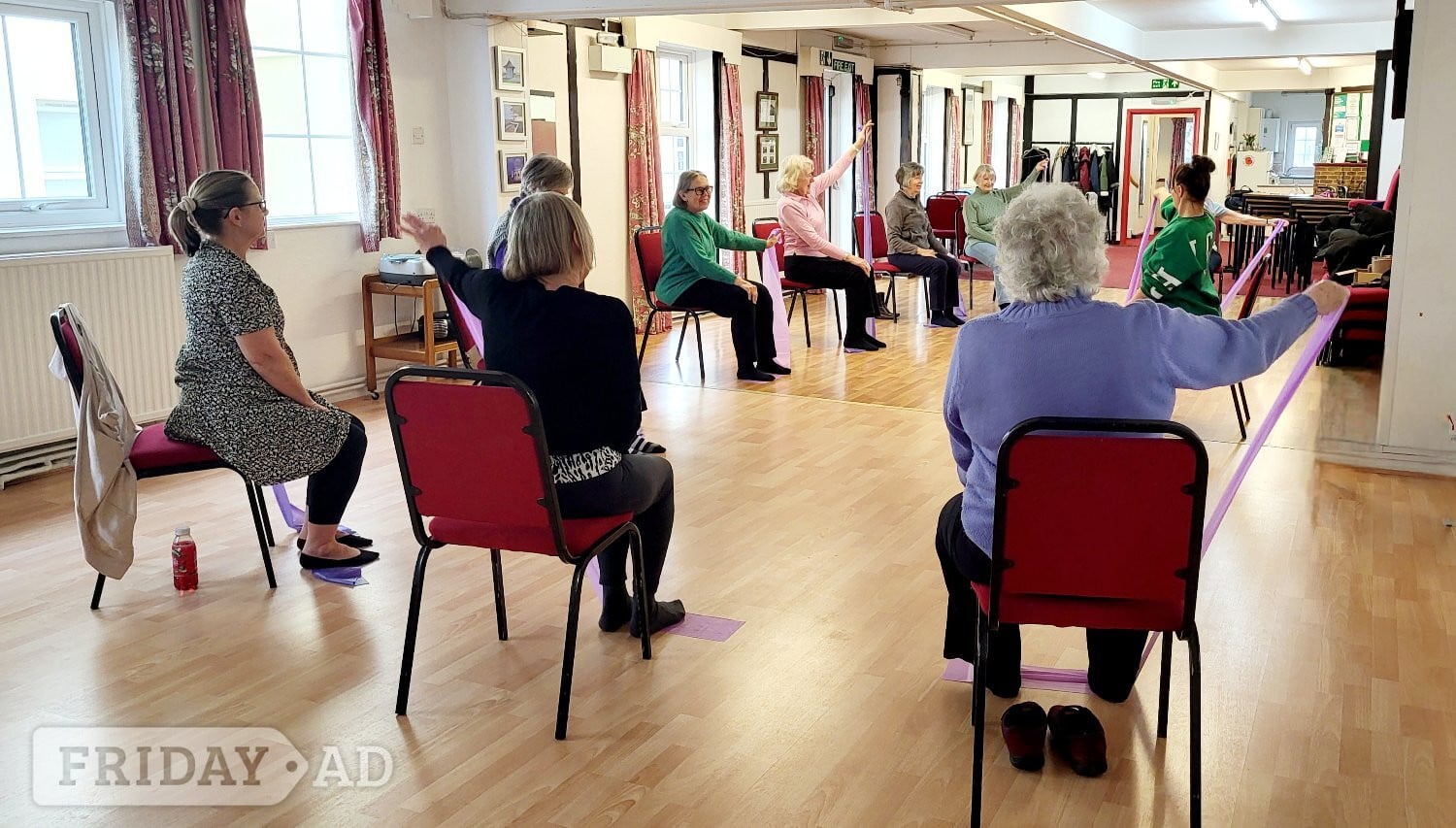 SEATED PILATES  in Eastbourne