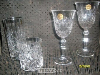 crystal glasses
