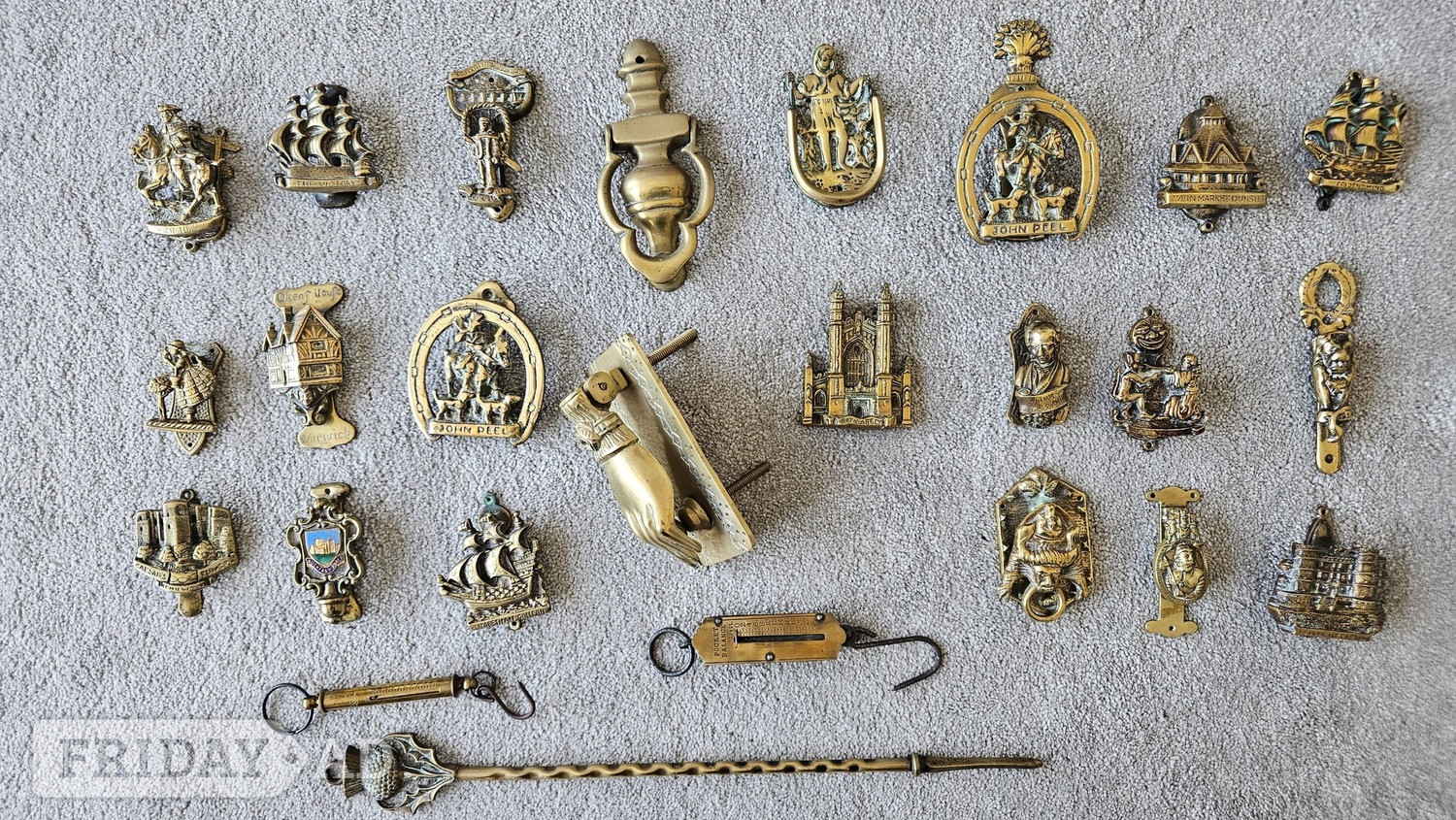 Collection of Brass Door Knockers in Littlehampton
