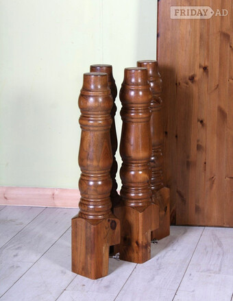 Delivery Options - Huge Farmhouse Pine Table  Chunky Legs  NEEDS