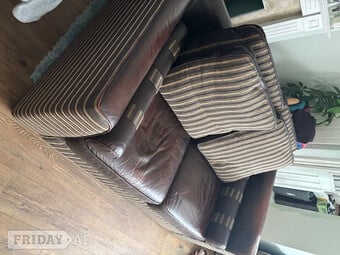 Good quality Leather 2 seater sofa    
