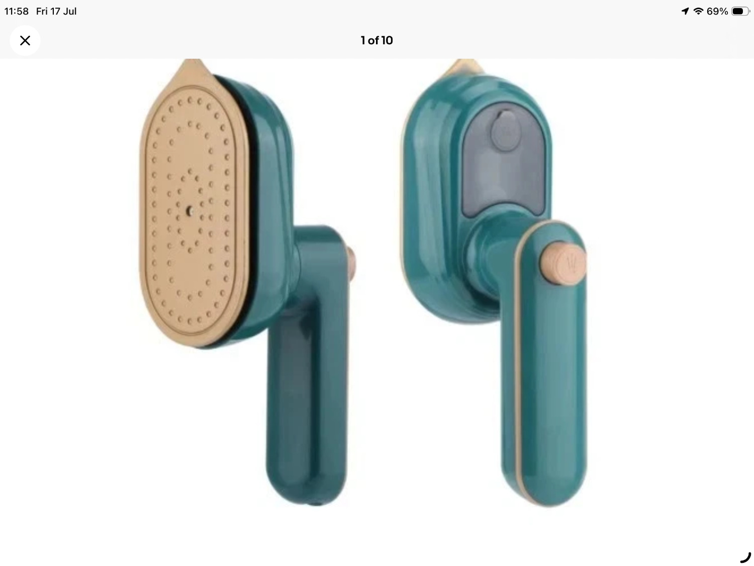 Professional Portable Micro Steam Iron