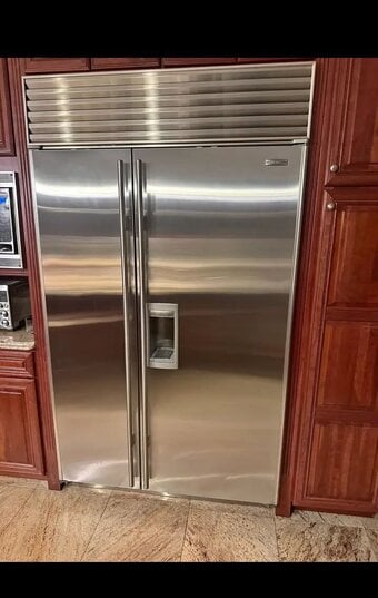 Sub-Zero PRO 48 Refrigerator Stainless Steel"