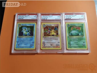 Pokemon 1st edition base set psa 9 