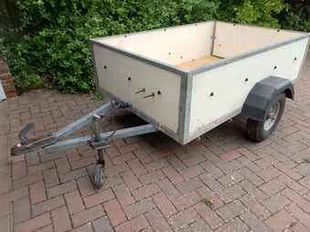 A 6’ x 4’ (180 x120)single axle trailer 