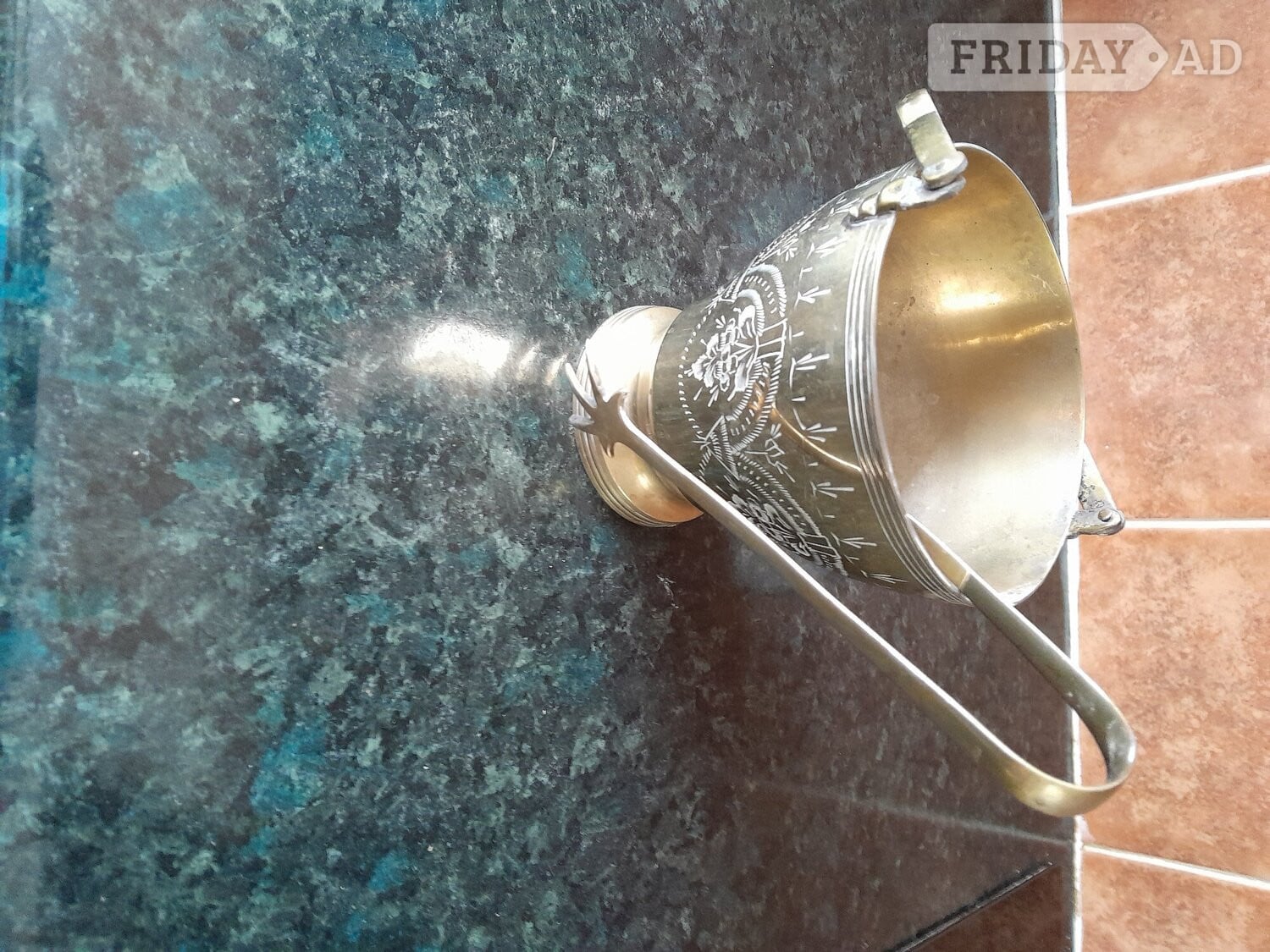 Vintage Ice bucket with Tongs in Bexhill-On-Sea