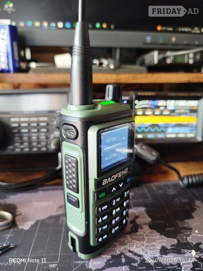 BAOFENG UV-17 PRO 999 program channels Charging: USB-C port 