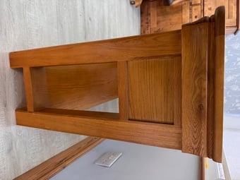 Oak side board 