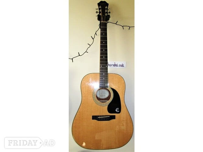 EPIPHONE  DR100 N.   vgc  Quality New Strings. Set-up in Northampton