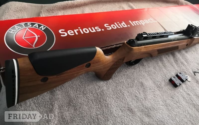 Hatsan Speedfire Multi Shot Break Barrel Air Rifle Walnut Stock. - Sports Equipment in Lewisham
