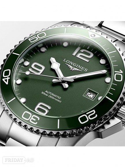Longines Mens HydroConquest Automatic Watch L3.781.3.06.7