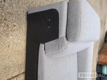 2 part Italian Poltrone corner Sofa 