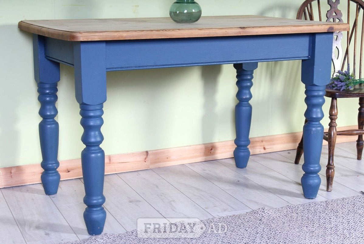 Delivery Options - Painted Farmhouse Pine Table Solid & Sturdy in Hailsham