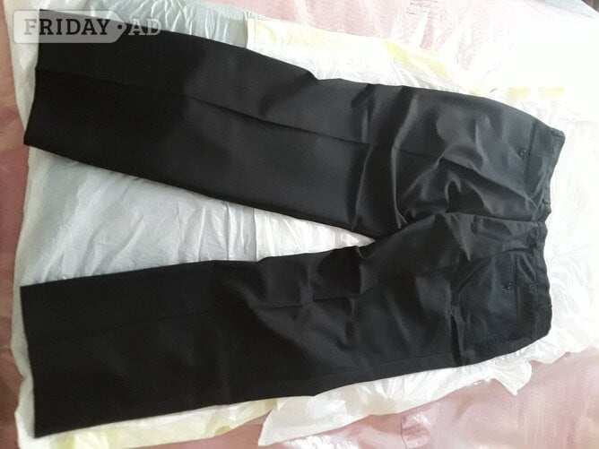Mens Black Trousers 