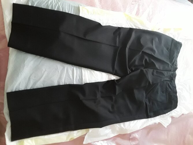 Mens Black Trousers 